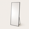 Miroir Pleine Longueur Noir — Cadre Métal Minimaliste