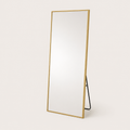 Miroir Pleine Longueur Or — Cadre Métal Minimaliste