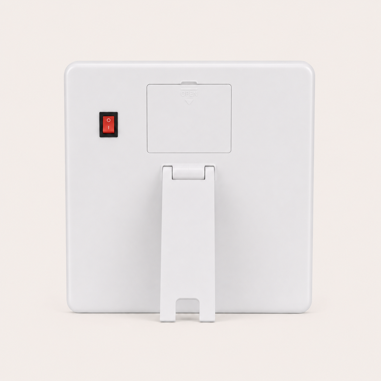 Miroir de Maquillage LED Blanc— Support Pliable USB