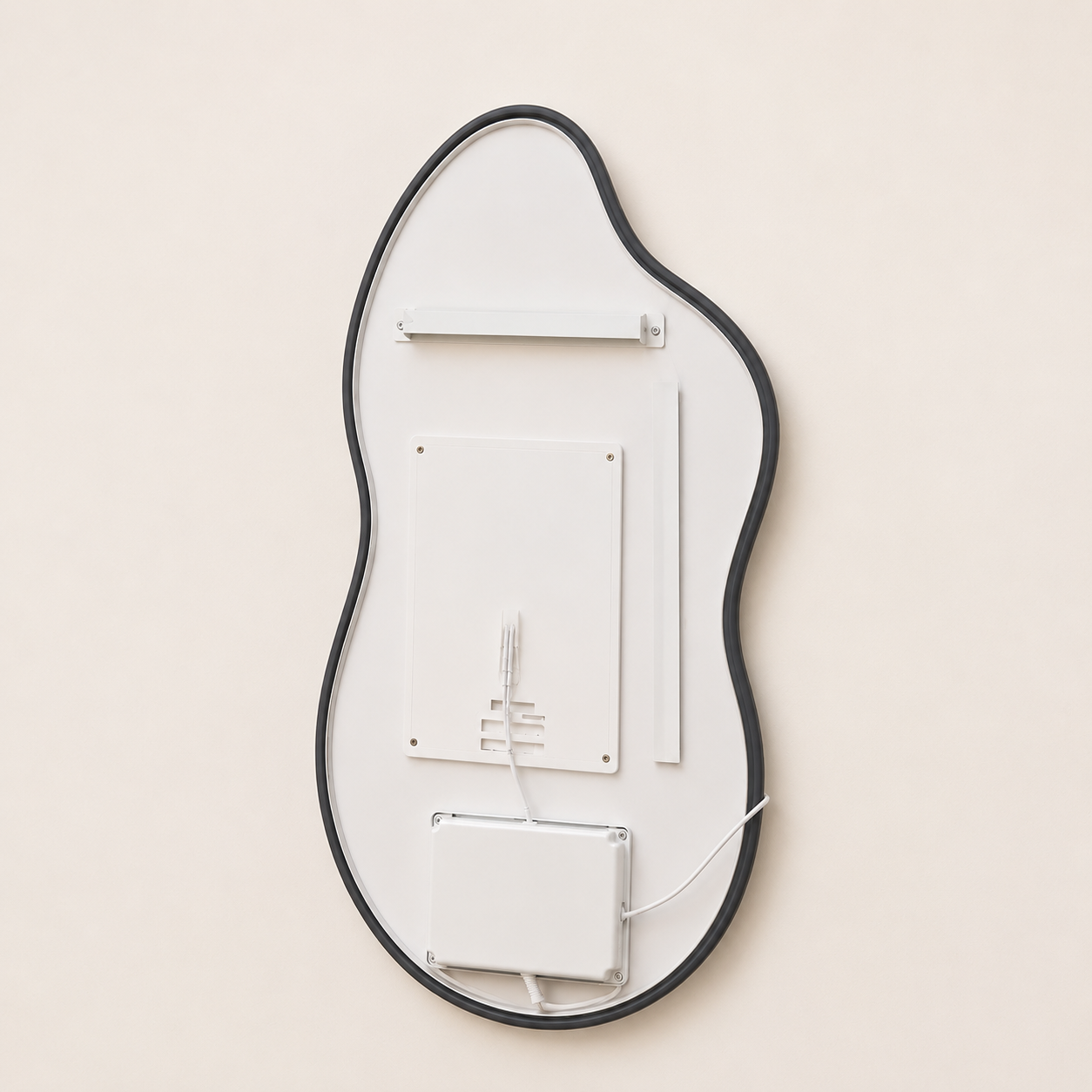 Miroir de Salle de Bain LED — Silhouette Nuage