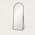 Miroir Pleine Longueur Noir — Arche Élégante
