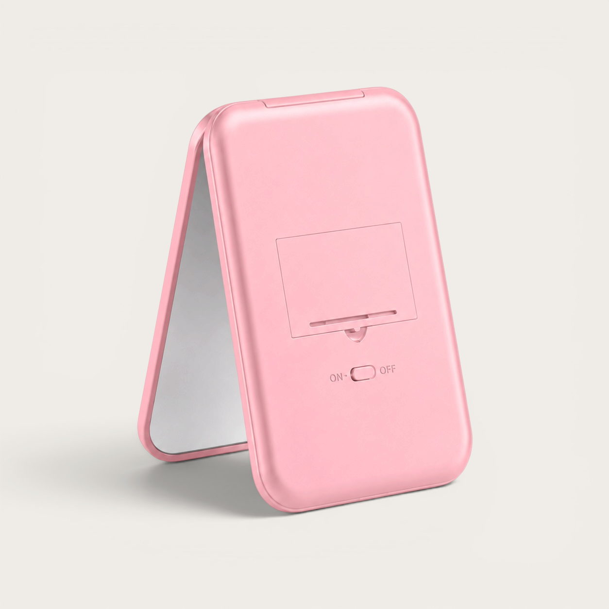 Miroir de poche LED Rose