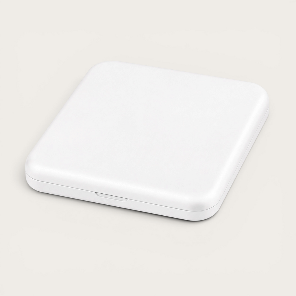 Miroir de poche LED Blanc
